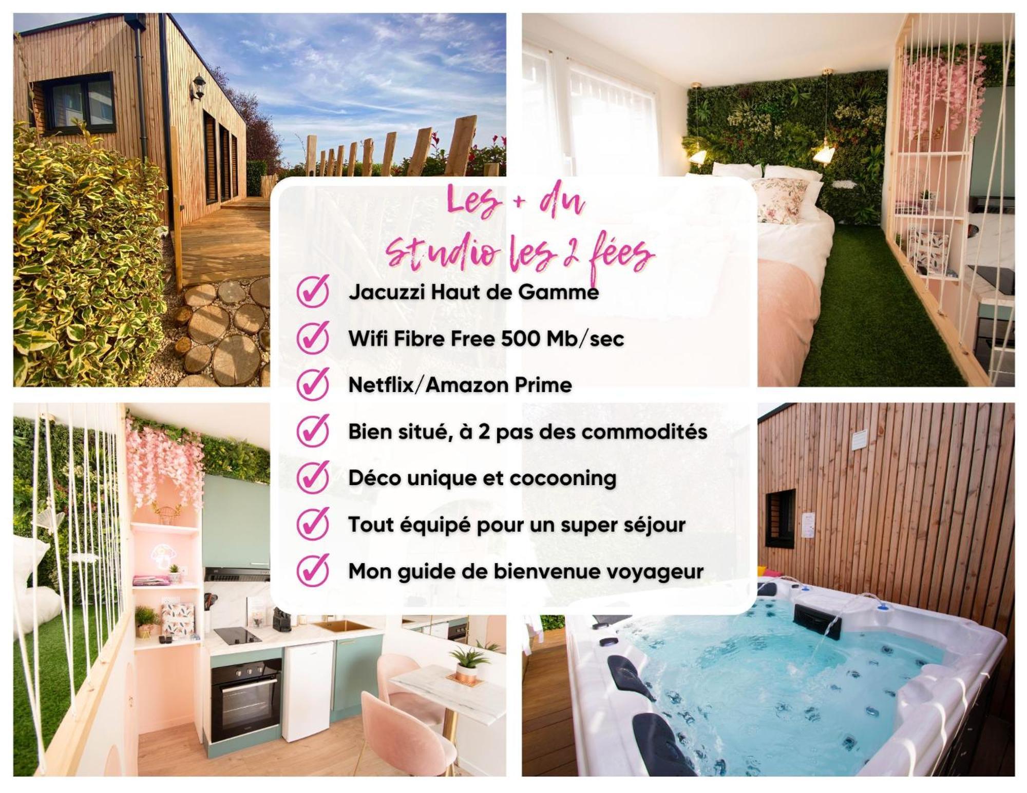 Studio Les 2 Fees - Jacuzzi - Deco Feerique Montfort-sur-Meu Εξωτερικό φωτογραφία